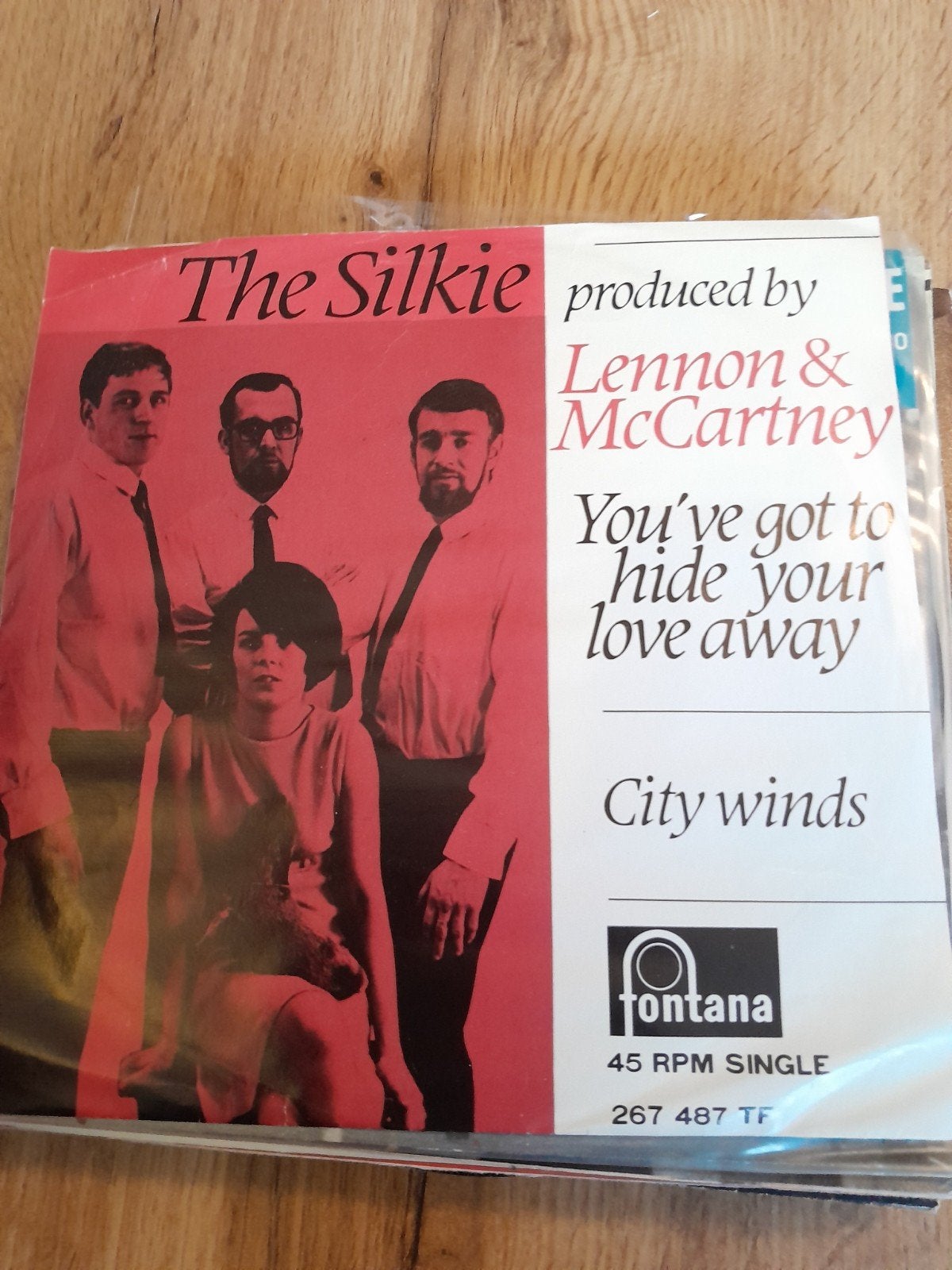 the silkie 7 inch you,ve got to hide your love away, Ophalen of Verzenden, Zo goed als nieuw, Pop