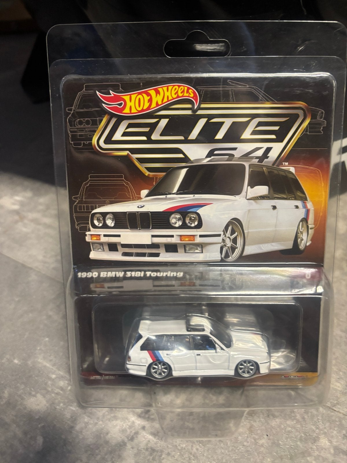 Hot Wheels Elite 64 1990 BMW 318i Touring, Ophalen of Verzenden, Nieuw