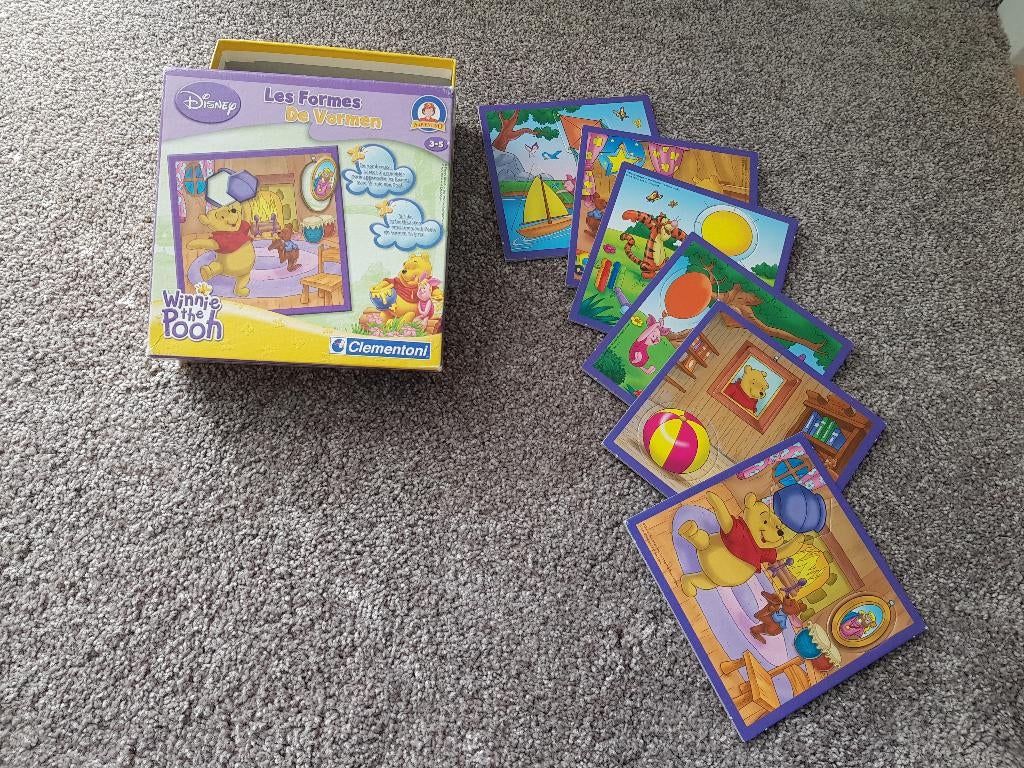 Puzzel : Winnie the Pooh : De vormen, Ophalen of Verzenden, Zo goed als nieuw, Puzzelen