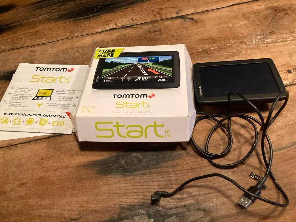TomTom Start 25 M navigatiesysteem, Ophalen of Verzenden, Gebruikt