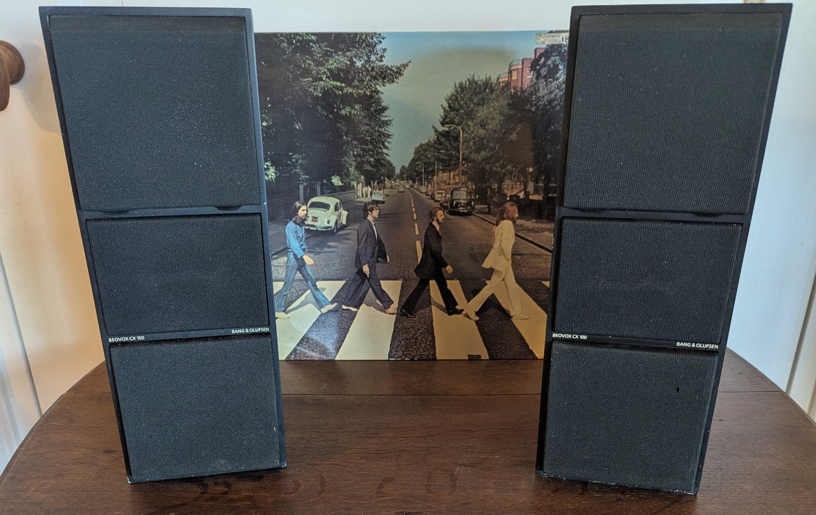 B&O Beovox CX100 Luidsprekers - 32 cm hoog, Stereo speakers, Gebruikt, Ophalen of Verzenden, 60 tot 120 watt