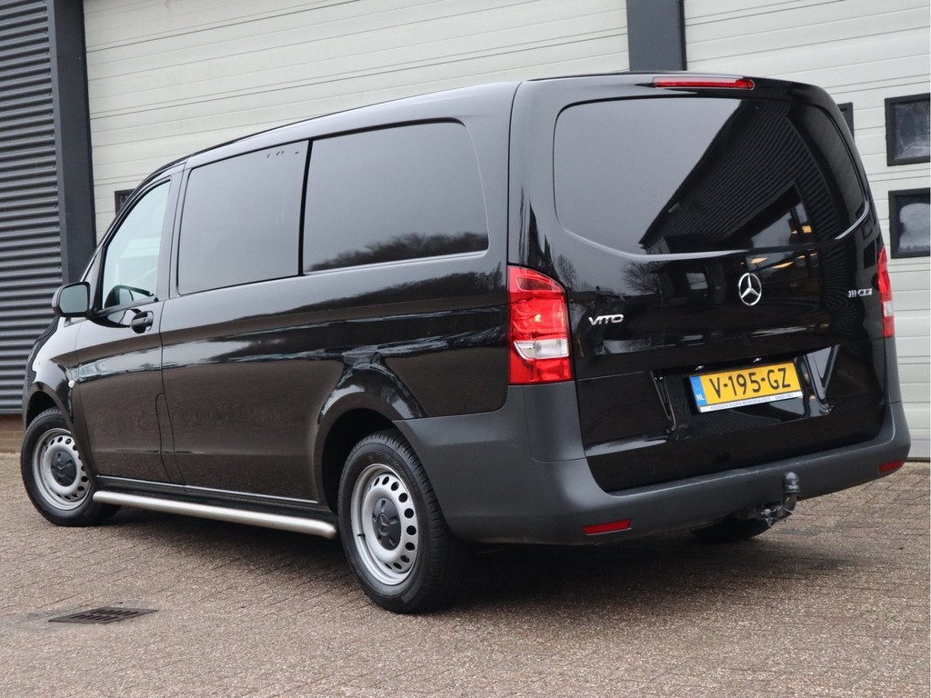 Mercedes-Benz Vito 111 CDI Euro 6 Lang L2 DC 5 Pers. - Trekh, Auto's, Voorwielaandrijving, Stof, Gebruikt, Euro 6