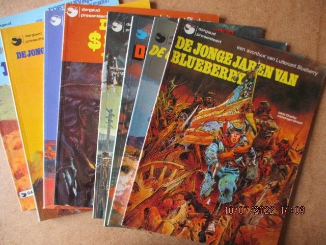adv6755 blueberry, Eén stripboek, Ophalen, Gelezen