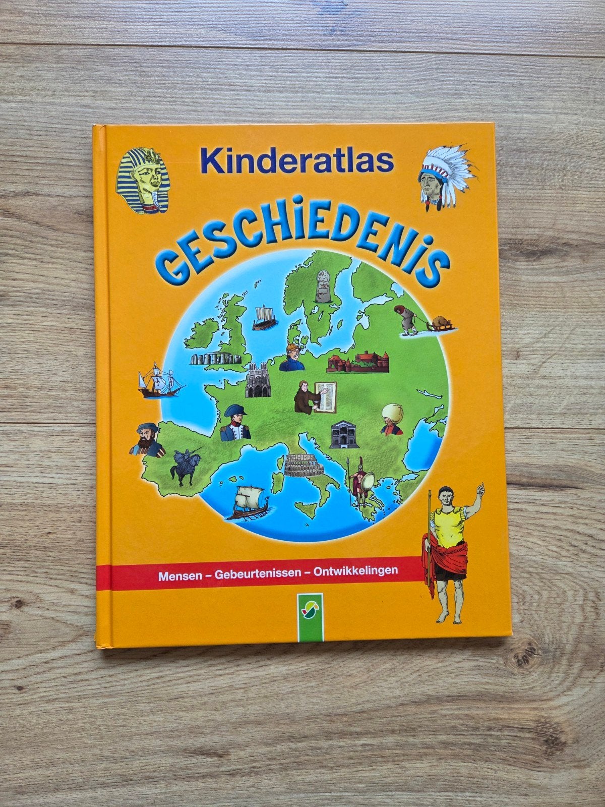 Boek Kinderatlas geschiedenis, Ophalen of Verzenden, Zo goed als nieuw, Non-fictie