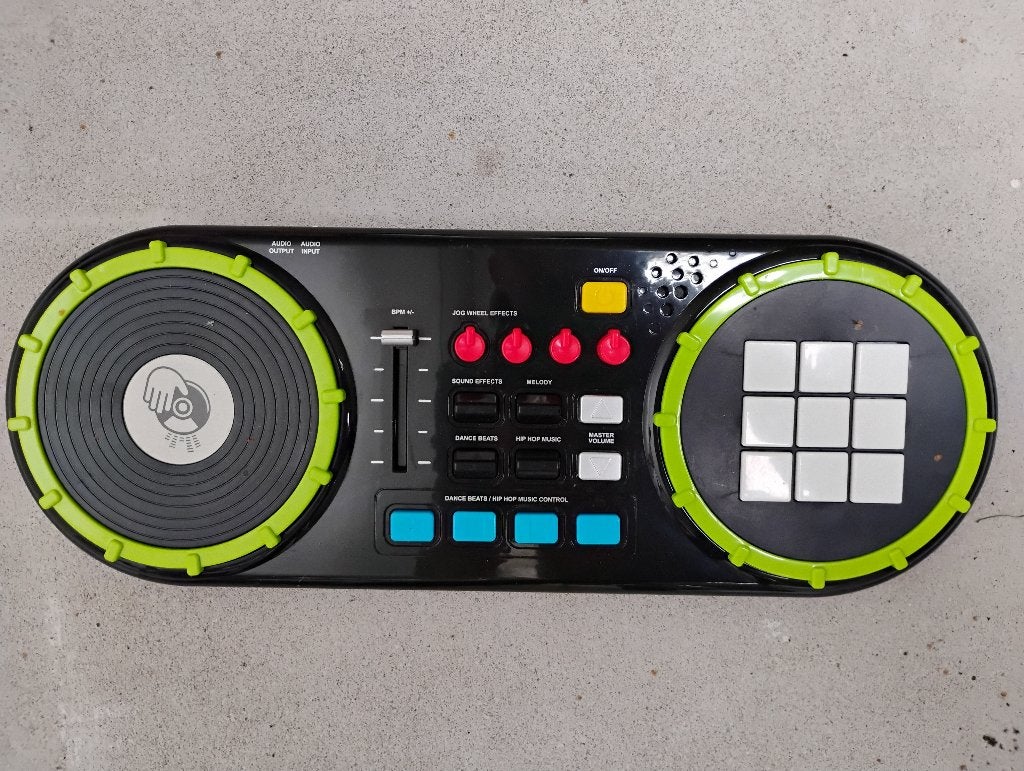 Kinder DJ Mixer met geluidseffecten en beats, Ophalen of Verzenden, Gebruikt, Jongen of Meisje