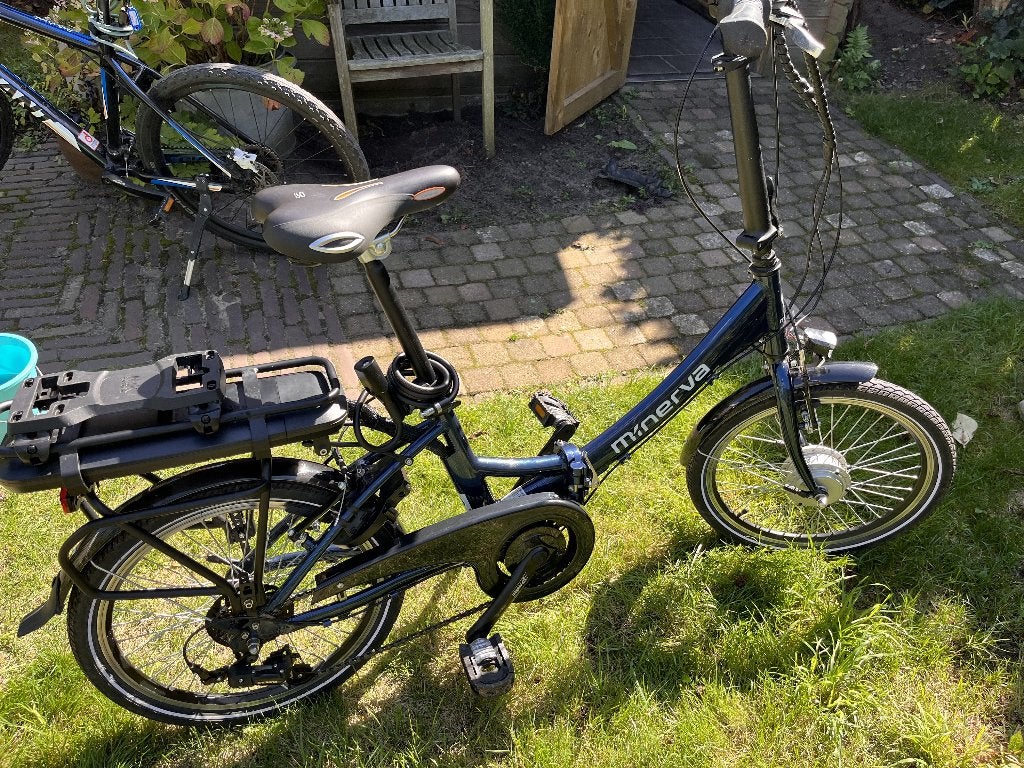Vouwfiets, Fietsen en Brommers, Gebruikt, 16 tot 18 inch, Versnellingen, Ophalen