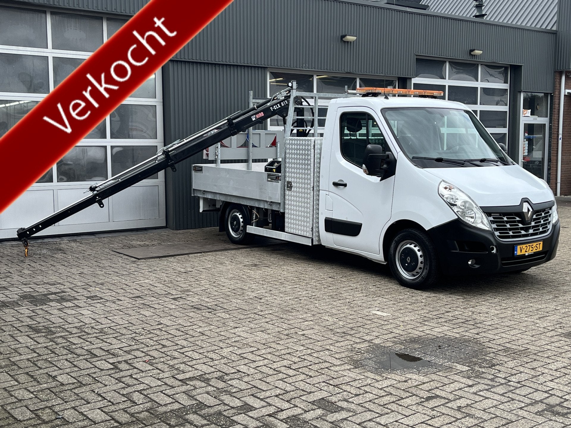 Renault Master T35 2.3 dCi L2 Energy Hiab Laadkraan T-CLX 01, Voorwielaandrijving, 145 pk, Gebruikt, 4 cilinders