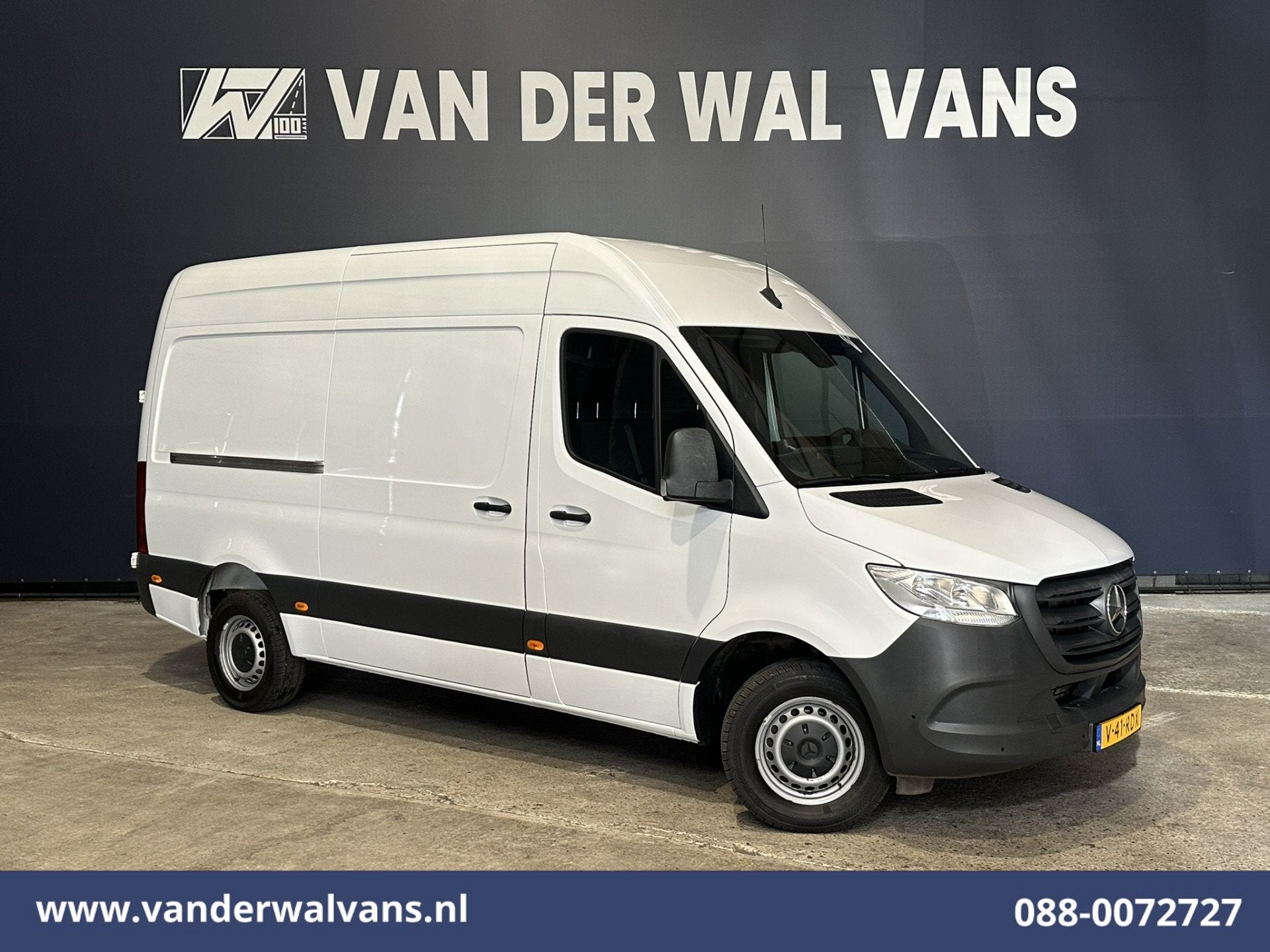 Mercedes-Benz Sprinter 317 CDI 170pk L2H2 Euro6 Airco | Came, 13 km/l, Dealer onderhouden, Gebruikt, 4 cilinders