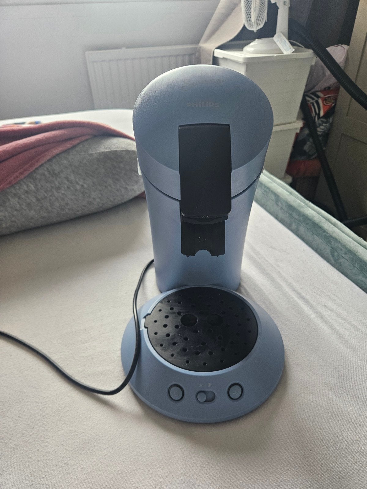 Philips Senseo koffiezetapparaat - Lichtblauw, Witgoed en Apparatuur, Koffiezetapparaten, Gebruikt, Koffiemachine, Ophalen of Verzenden