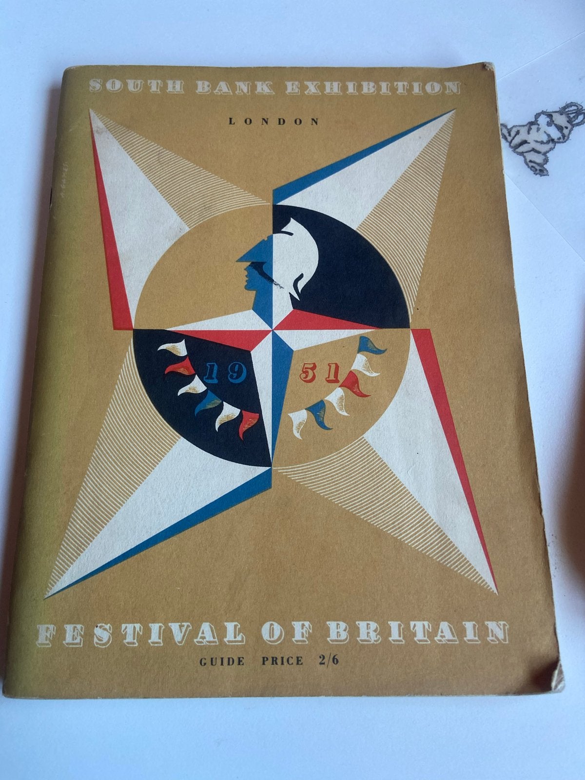 Festival of Britain 1951 Gids - South Bank Exhibition, Ophalen of Verzenden, Gelezen, Catalogus