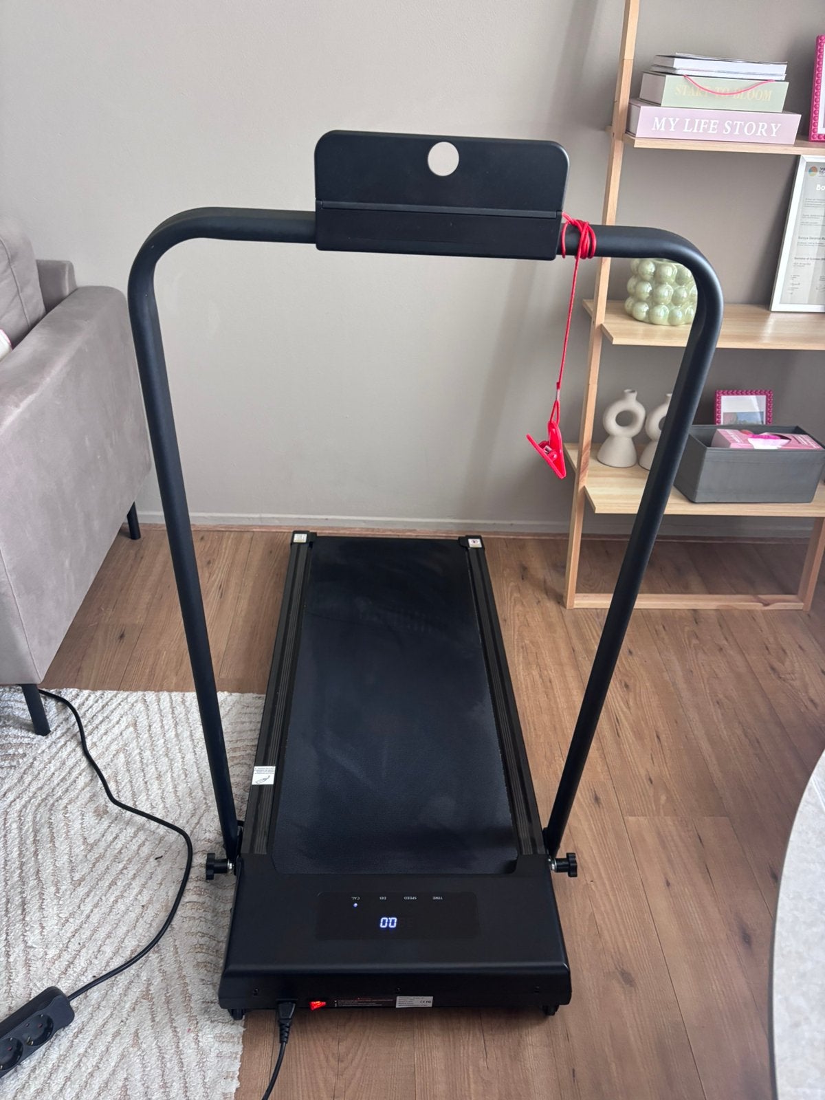 Mooie inklapbare loopband zgan, Sport en Fitness, Ophalen, Zo goed als nieuw, Loopband