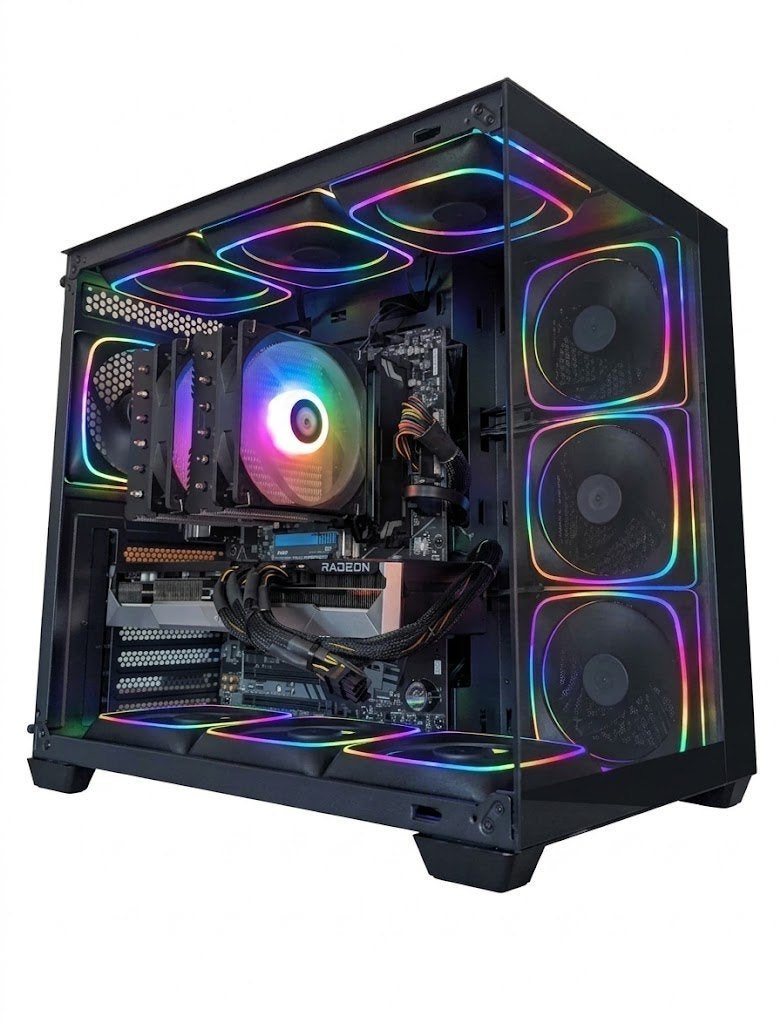 GameSkinShop, 4K-PC, RX 9070XT - Ryzen 9800X3D - Goedkoopste, 32 GB, Nieuw, Ophalen of Verzenden, AMD Ryzen 9