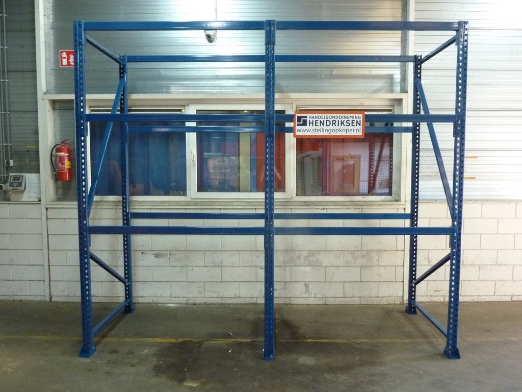 Polypal palletstelling / stelling / opbergrek 346x110x300cm, Ophalen, Gebruikt, Handelsonderneming Hendriksen, Munstermanstraat 6 - Hal 3 - Silvolde