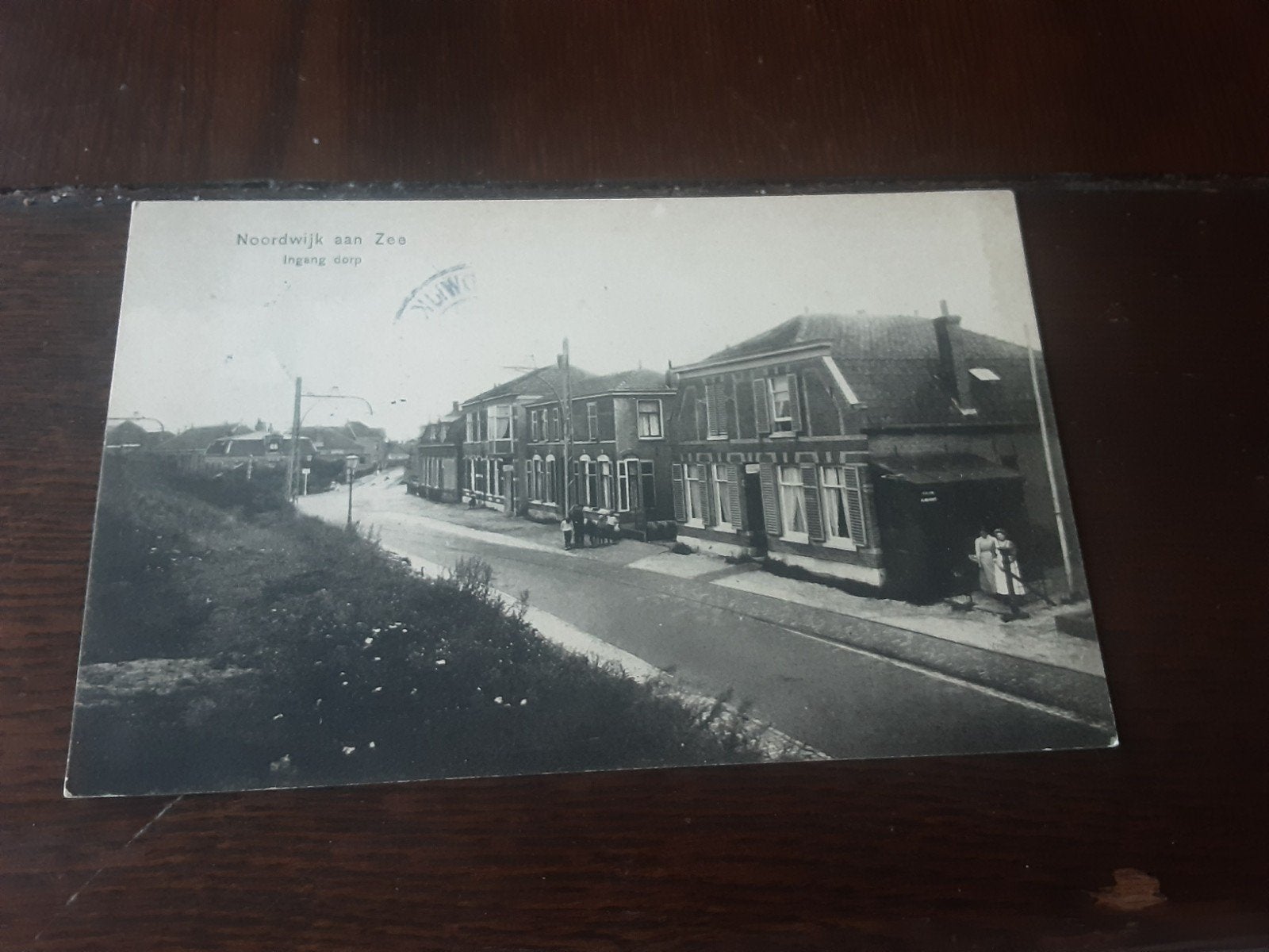 oude kaart Noordwijk aan Zee ingang dorp, Ophalen of Verzenden, Voor 1920, Zuid-Holland