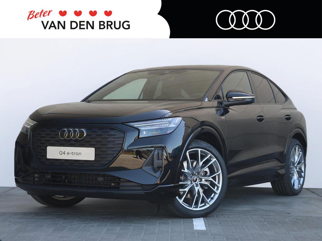 Audi Q4 Sportback e-tron S edition Competition 45 82 kWh | 2, Auto's, Audi, Bedrijf, Te koop, Q4 e-tron, 4x4, ABS, Achteruitrijcamera