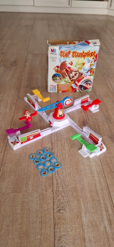 Stef Stuntpiloot in zeer goede staat, Hobby en Vrije tijd, Ophalen of Verzenden, Gebruikt, HASBRO