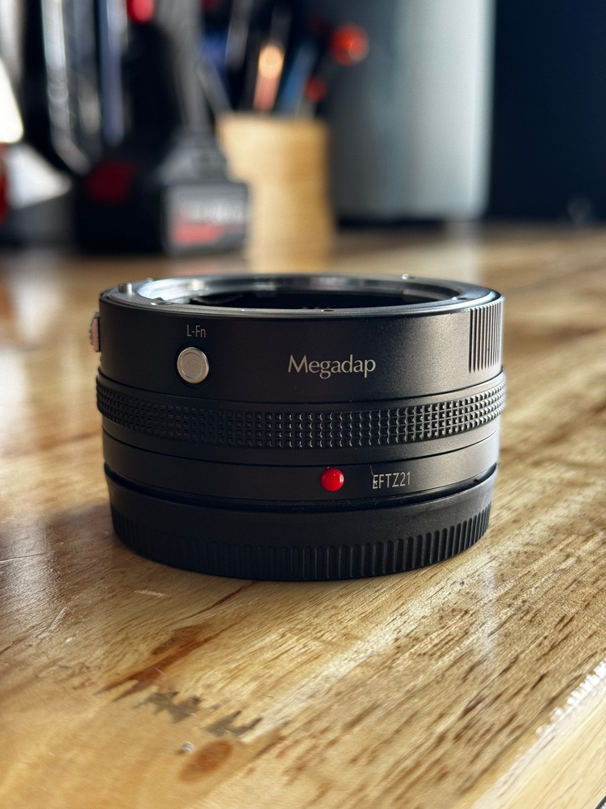Megadap AF Adapter Nikon Z > Canon EF (EFTZ21), Ophalen of Verzenden, Zo goed als nieuw