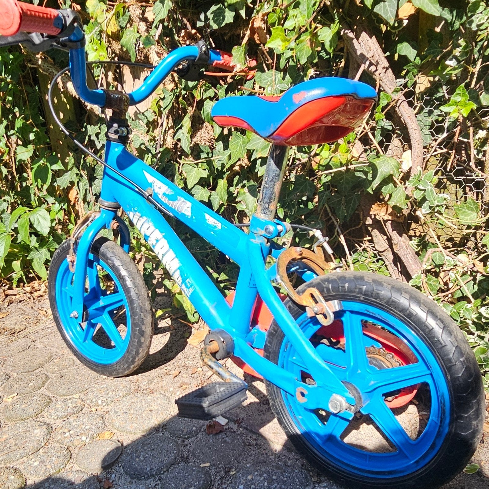 Kinderfiets Jongen - Yakari Superman Hero  - Gebruikt, Ophalen, Gebruikt, Minder dan 16 inch, Yakari