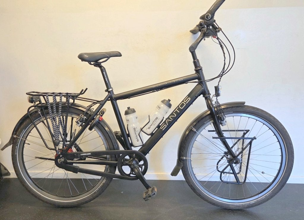 SANTOS Travelmaster 2.6 alu Rohloff trekking-vakantie fiets, Overige merken, Gebruikt, Velgrem, 47 tot 50 cm