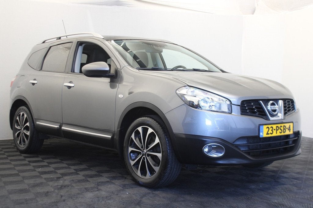 Nissan QASHQAI+2 1.6 Connect Edition (bj 2011), Auto's, Nissan, Voorwielaandrijving, Euro 5, Stof, Zwart