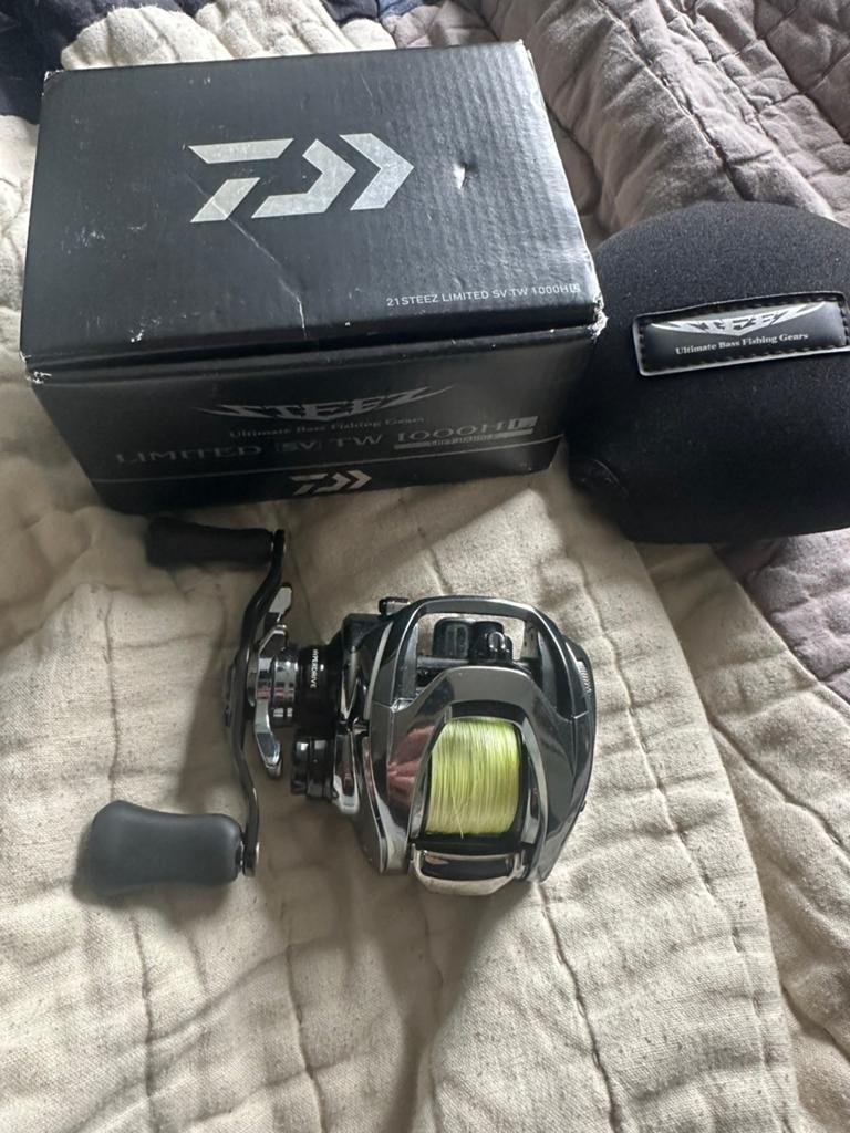 Daiwa steez Sv TW 1000 Limited edition, Ophalen of Verzenden, Zo goed als nieuw, Molen