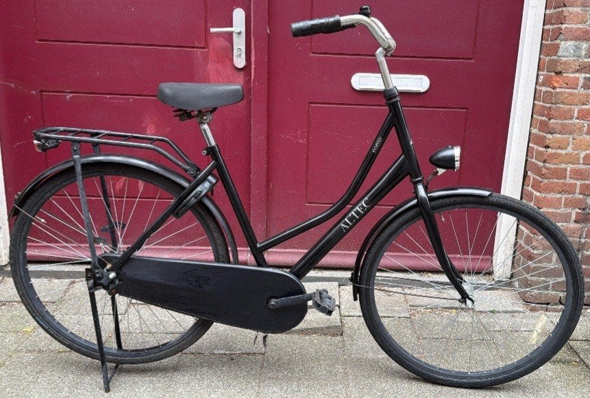 omafiets 28 inch met terugtraprem ( FrameMaat 57 CM ), Ophalen, Terugtraprem, Altec, Gebruikt
