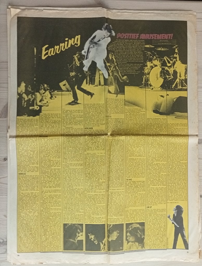 Golden Earring: Muziekkrant OOR 1975., Ophalen of Verzenden, Gebruikt, Boek, Tijdschrift of Artikel