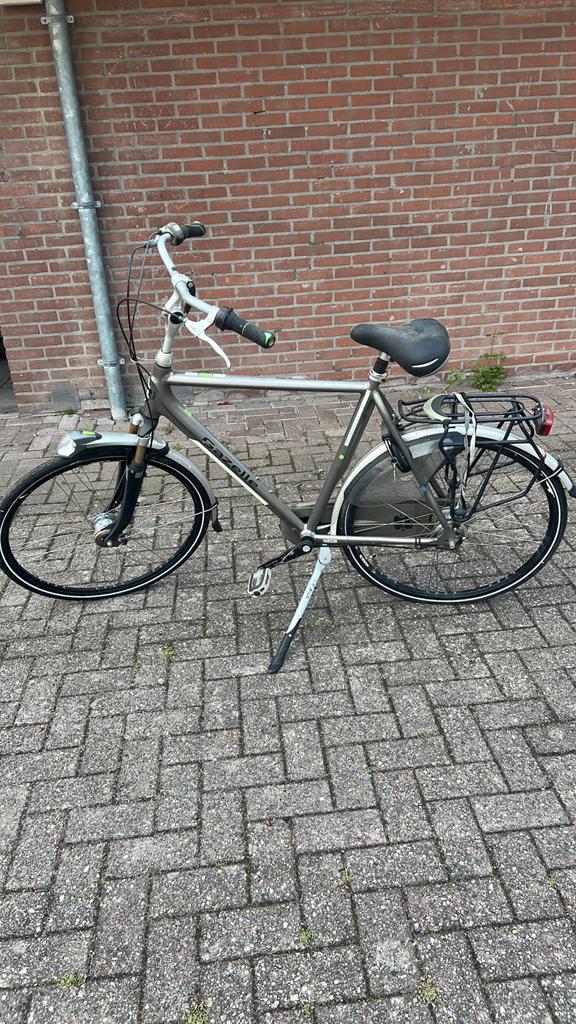 Gazelle Montreux Ltd. herenfiets Goede Staat, Ophalen, Gebruikt, Velgrem, Versnellingen