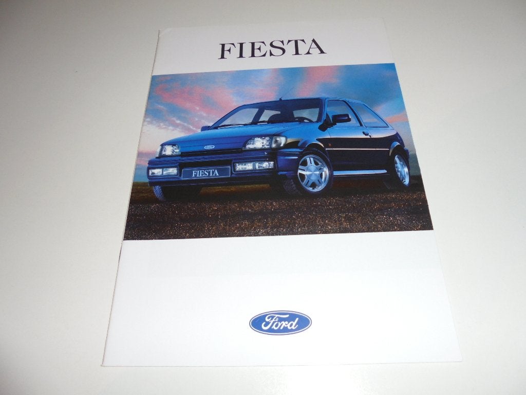 brochure Ford Fiesta  1993, Ophalen of Verzenden, Nieuw, Ford