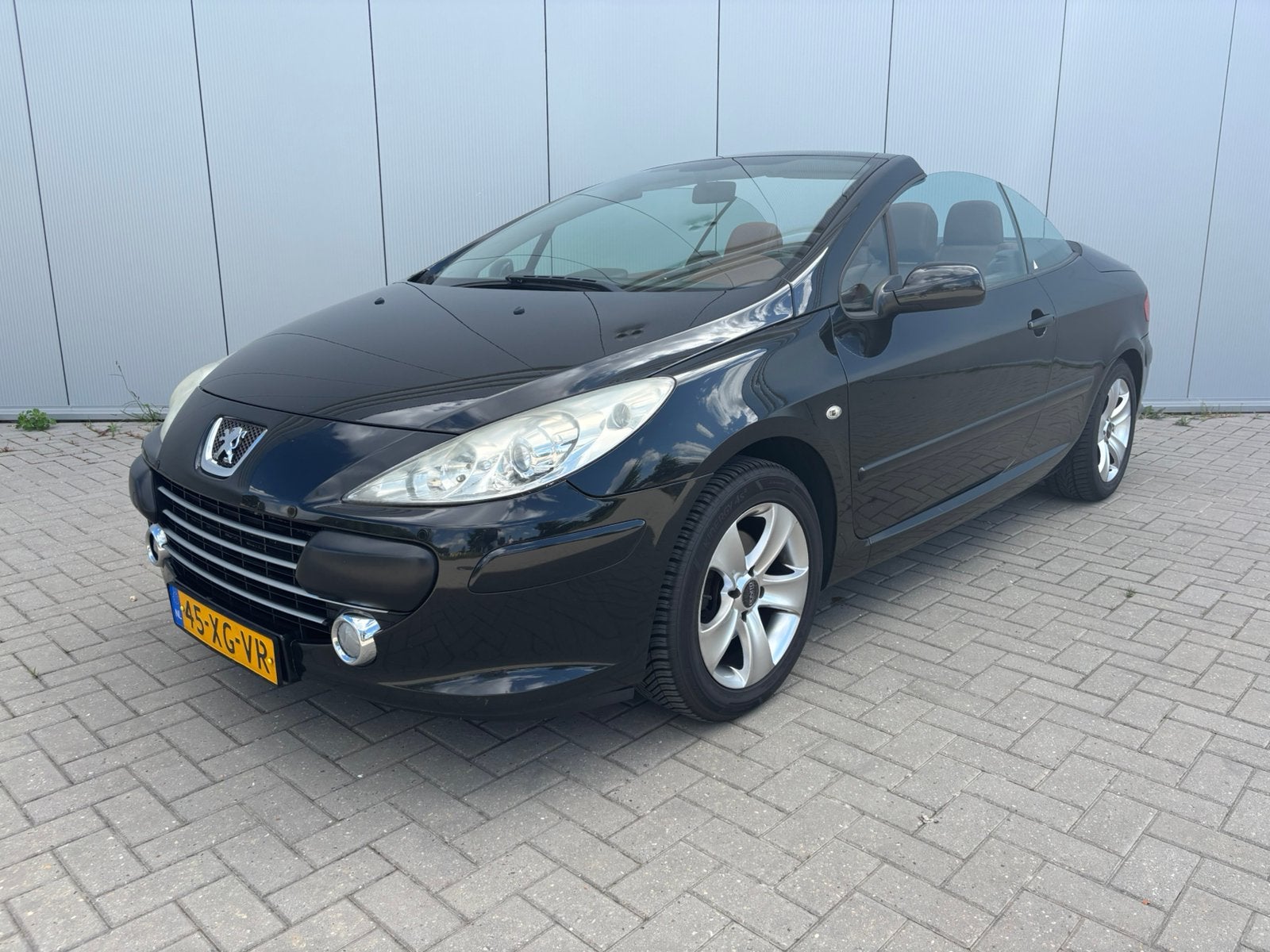 Peugeot 307 1.6 16V CC 2007 - LPG - NW APK, Auto's, Peugeot, 4 cilinders, Cabriolet, 4 stoelen, Zwart