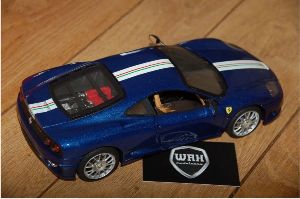 Ferrari 360 Challenge stradale Hotwheels elite SCHADE WRH, Verzenden, Gebruikt, Auto, Hot Wheels
