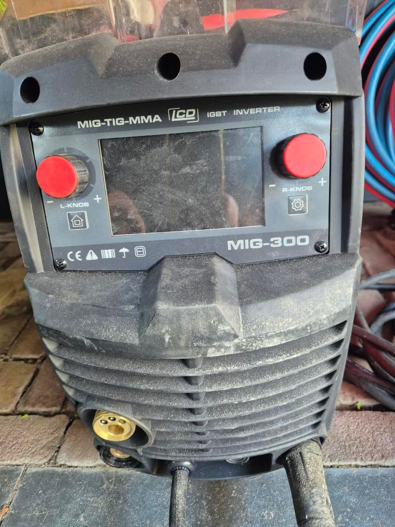 Rowac MIG 500 Lasapparaat - Complete Set met Menggas, Ophalen of Verzenden, Gebruikt, 250 ampère of meer, Co2