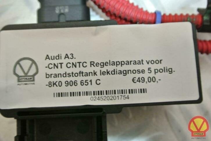 audi a3 8v cnt cntc regelapparaat brandstof lek 8k0906651c, Gebruikt, AUDI AG, Auto-Union-Strasse 1
85045  Ingolstadt, DE, Kundenbetreuung@audi.de