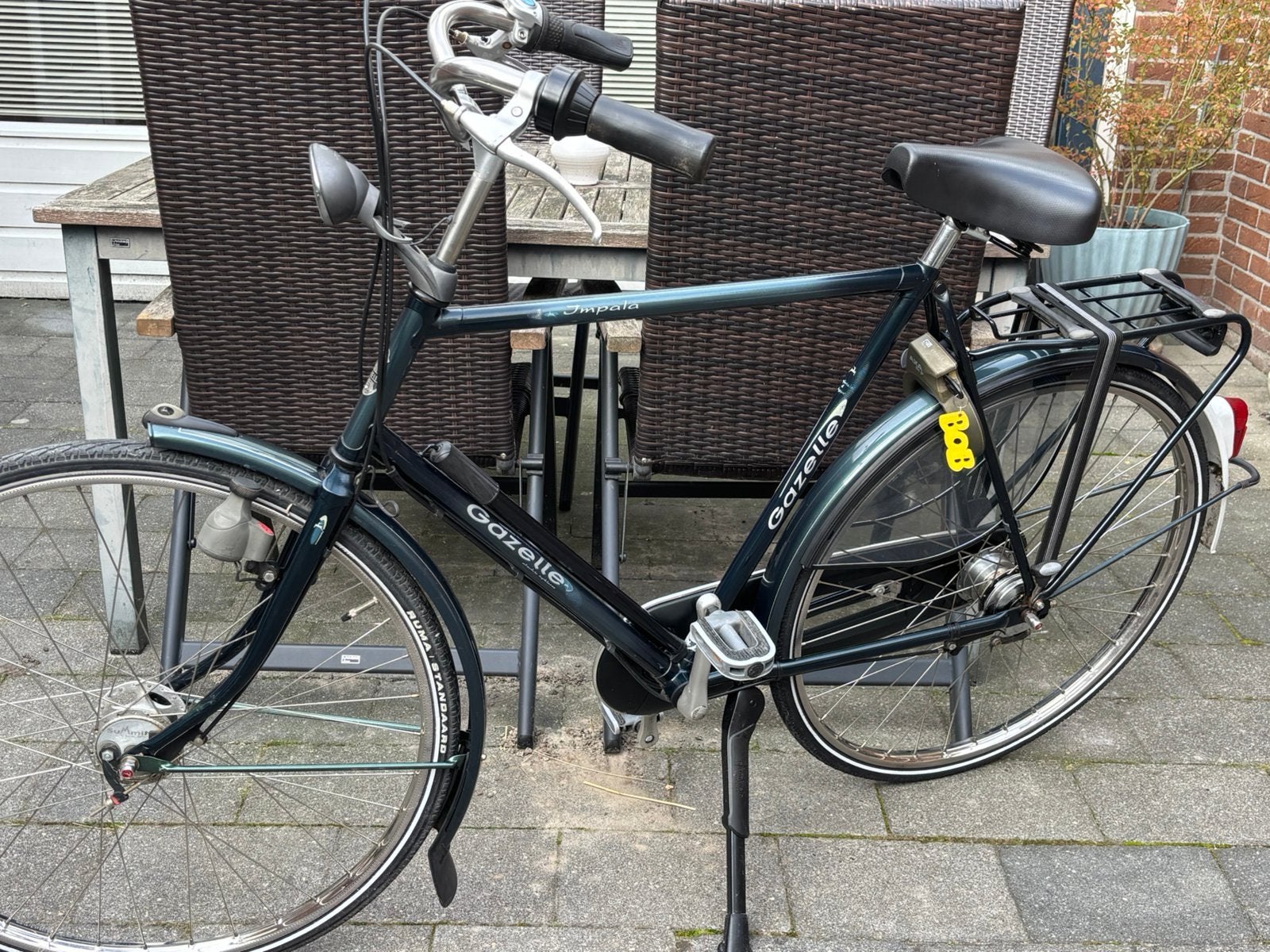 Gazelle impala vintage herenfiets framehoogte 61cm, 59 cm of meer, Ophalen, Trommelrem, Jaren '60 of nieuwer