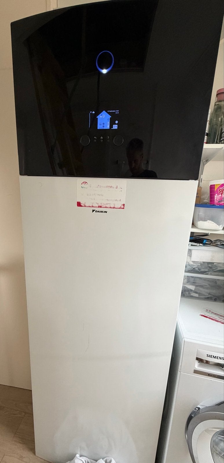 Daikin Altherma 3 H HT EHVX08S23EJ6V Warmtepomp, Ophalen, 3 snelheden of meer, Energieklasse A of zuiniger, Wandairco