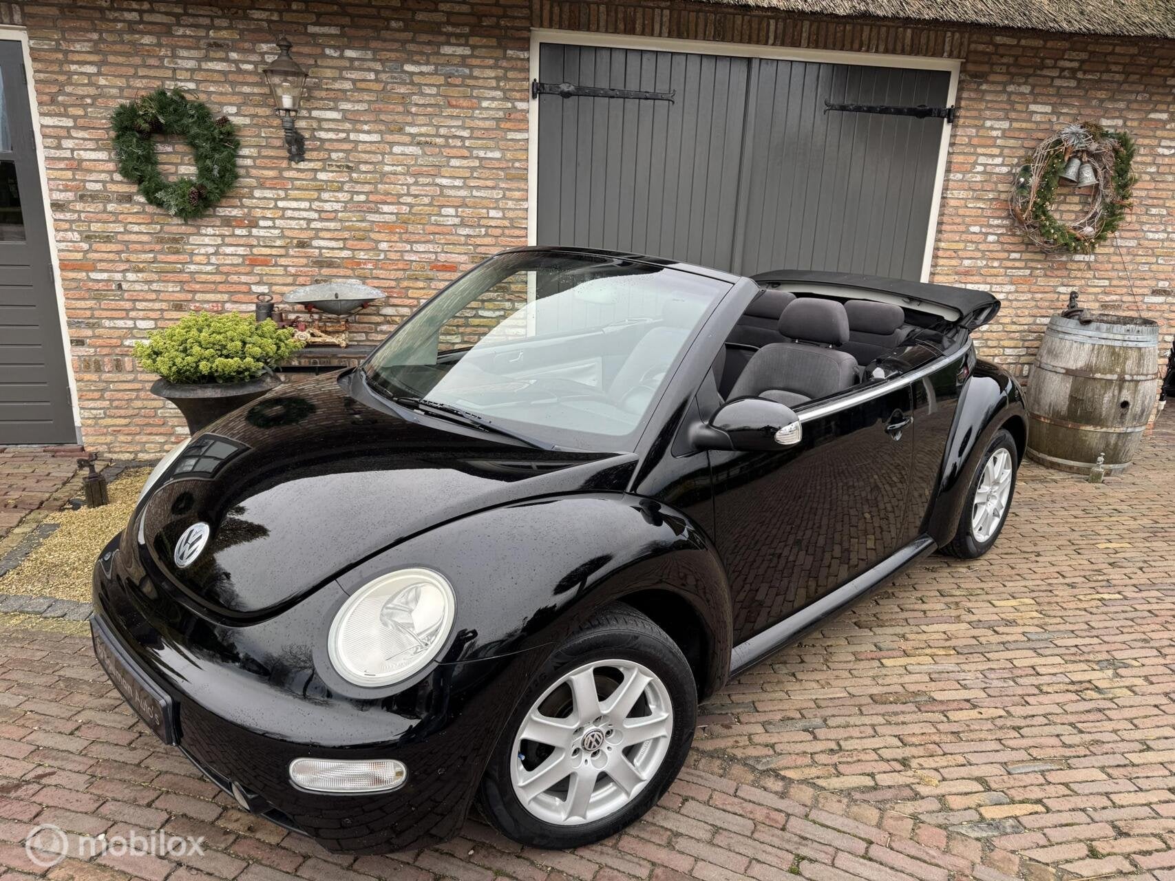 Volkswagen New Beetle Cabriolet 1.4 Highline, Auto's, Voorwielaandrijving, Stof, Gebruikt, Beetle (Kever)