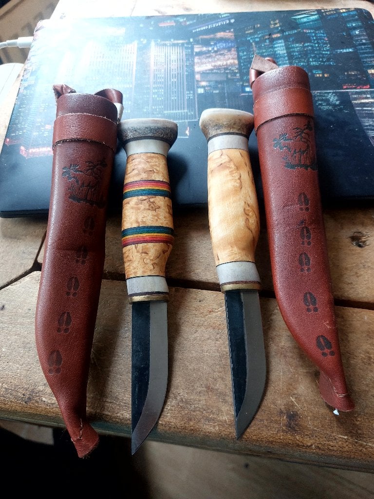 zakmes dolk Classic custom puukko bushcraftmes, Ophalen of Verzenden, Nieuw