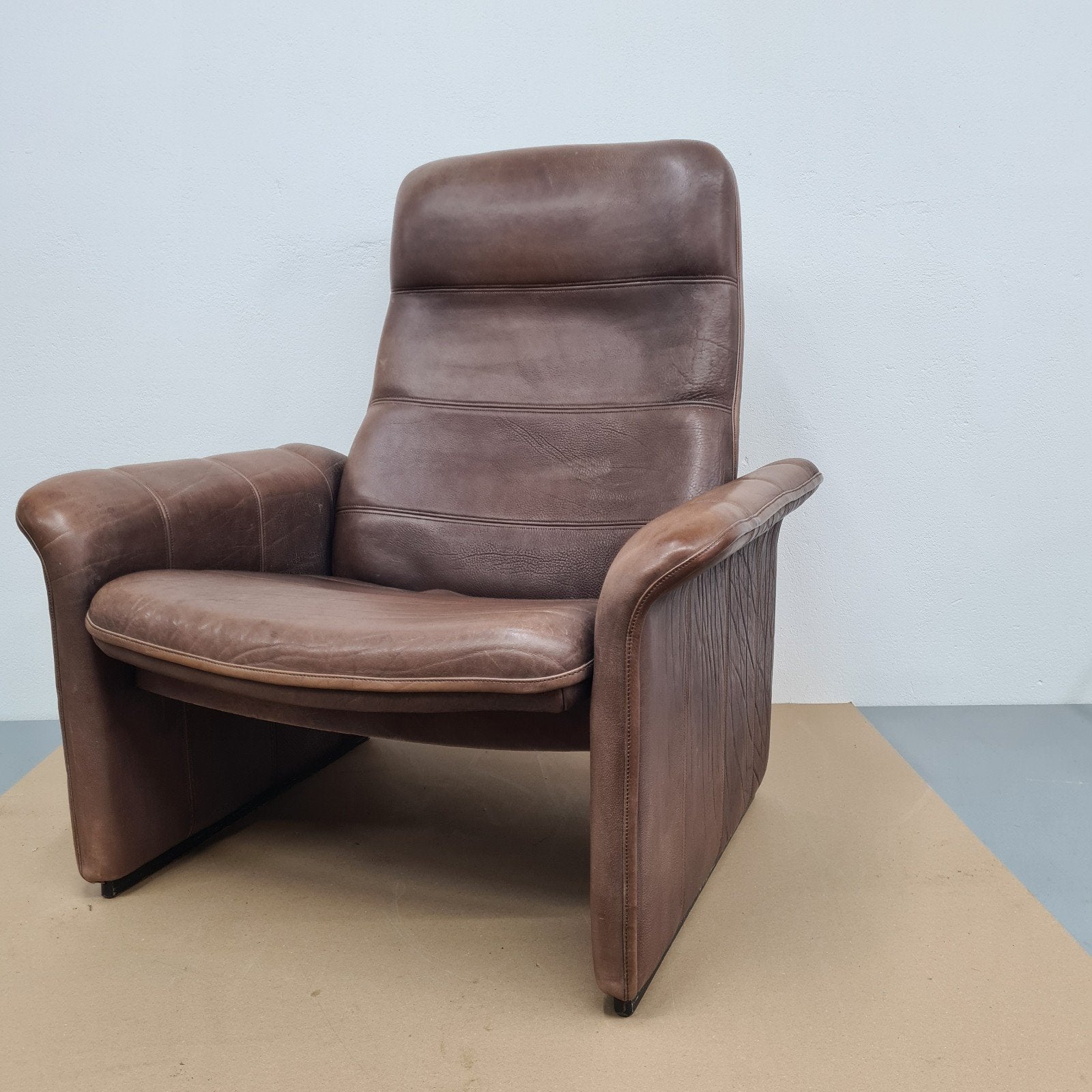 De Sede model DS 50 fauteuil, Design fauteuil, jaren 70, Ophalen, Gebruikt, 50 tot 75 cm, Leer