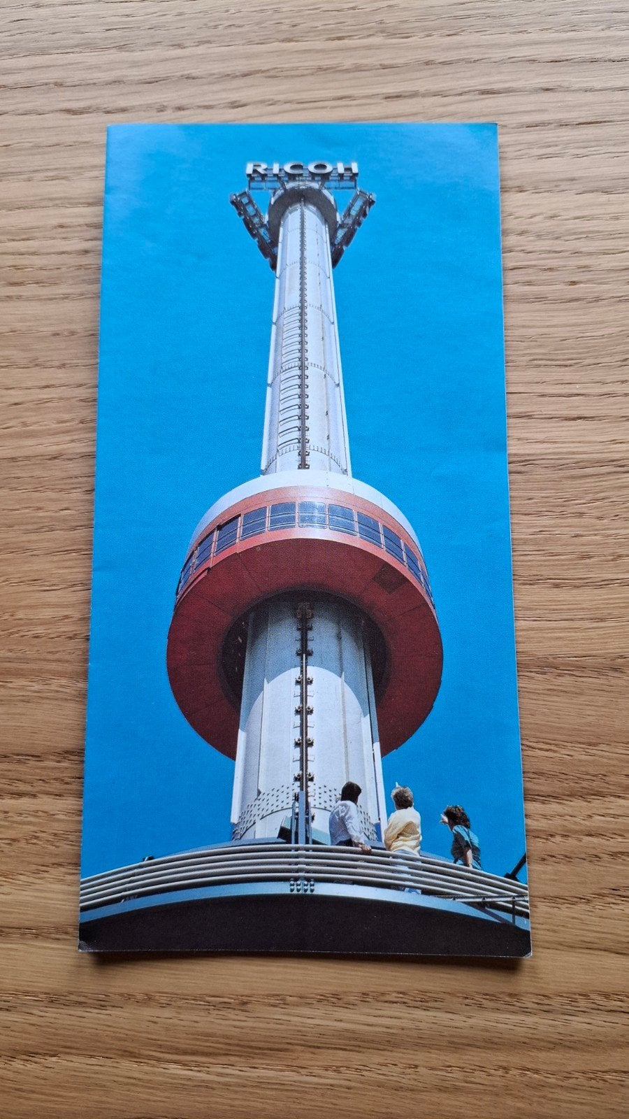 Vintage Euromast Rotterdam folder jaren 70, Ophalen of Verzenden, Zo goed als nieuw