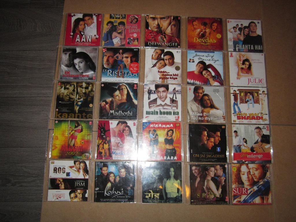 45 Bollywood/Hindi CD's in een prima staat!, Ophalen of Verzenden, Gebruikt