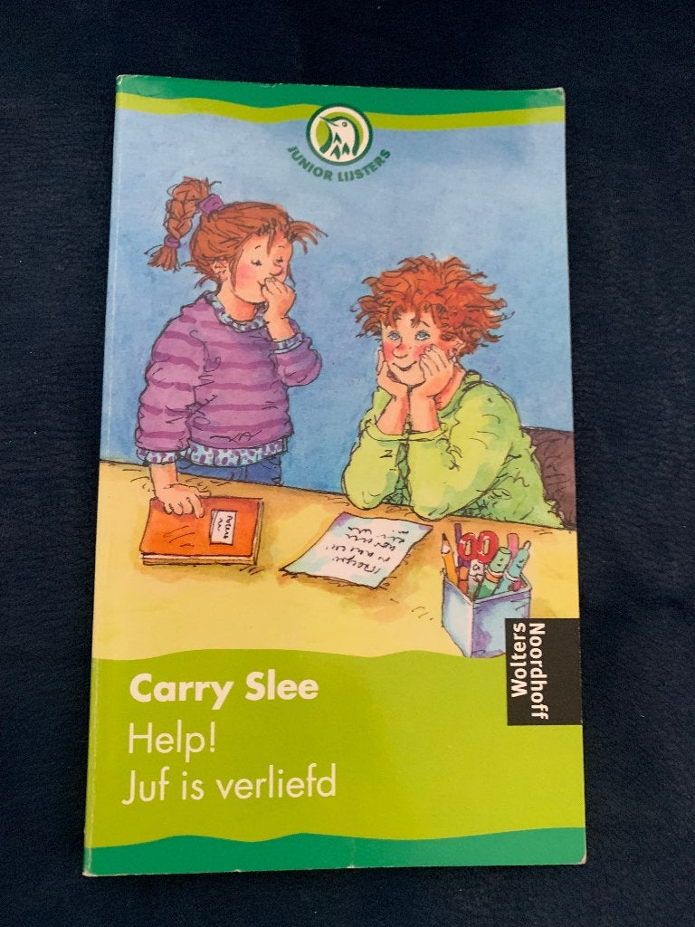 Help! Juf is verliefd Carry Slee, Ophalen of Verzenden, Zo goed als nieuw, Carry Slee, Non-fictie