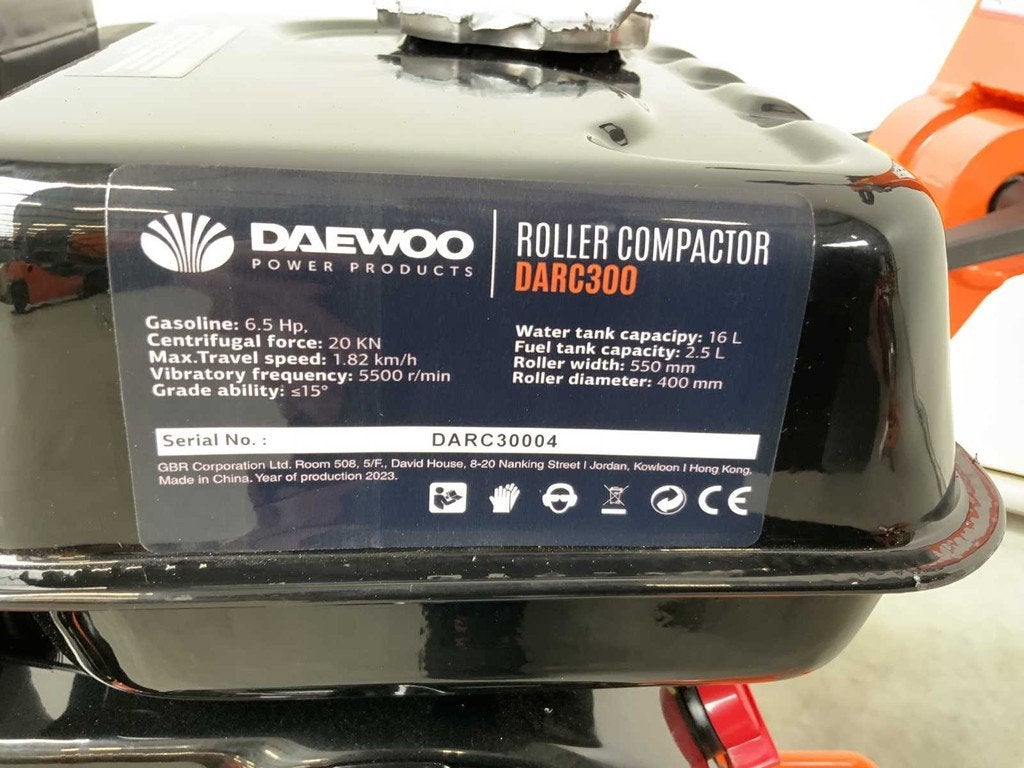 Daewoo - 2025 - DARC300 - trilwals 6.5PK, Zakelijke goederen