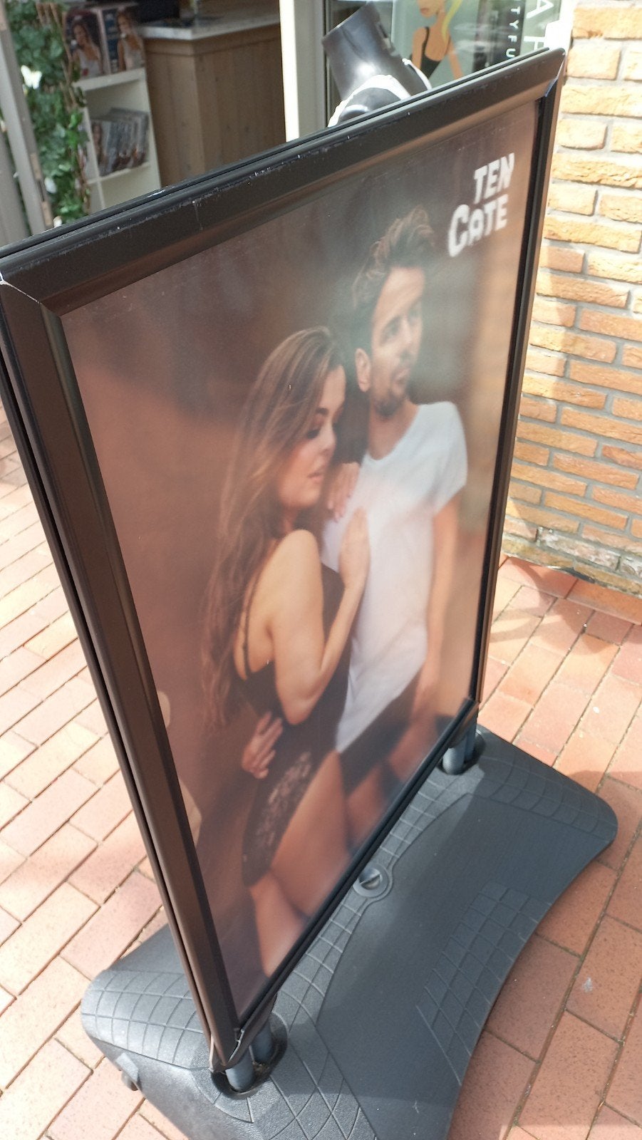 Stoepbord B1 formaat in prima staat, Ophalen, Gebruikt