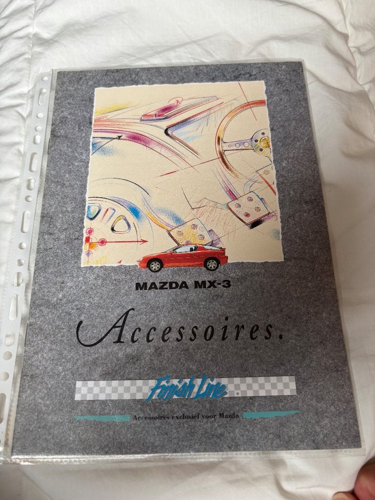Folders Mazda/Xedos modellen, Boeken, Ophalen of Verzenden, Nieuw, Mazda
