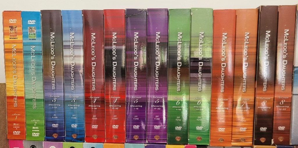 Mcleods Daughters seizoen 1 t/m 8 complete serie KOOPJE !!!!, Alle leeftijden, Ophalen of Verzenden, Zo goed als nieuw, Seizoen 6