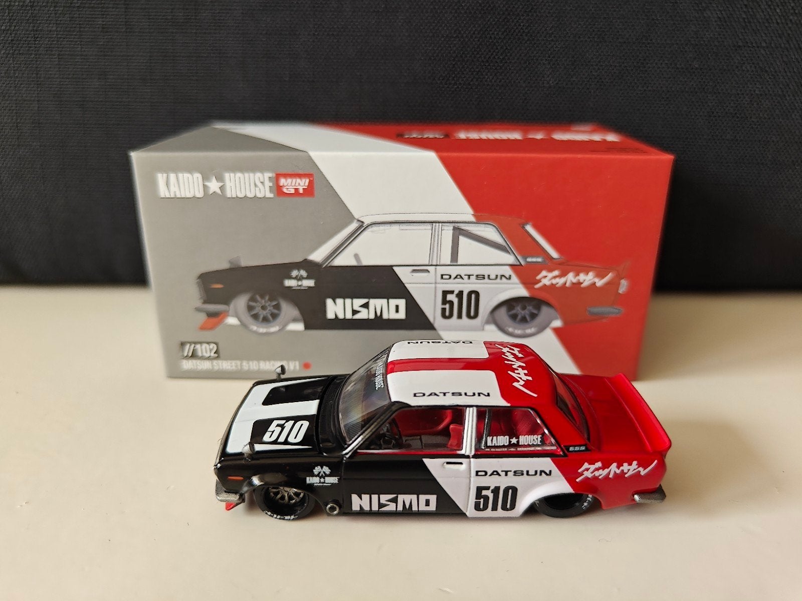 Kaido House #102 Datsun Street 510 Racing V1 (Nismo), Ophalen of Verzenden, Zo goed als nieuw, Auto