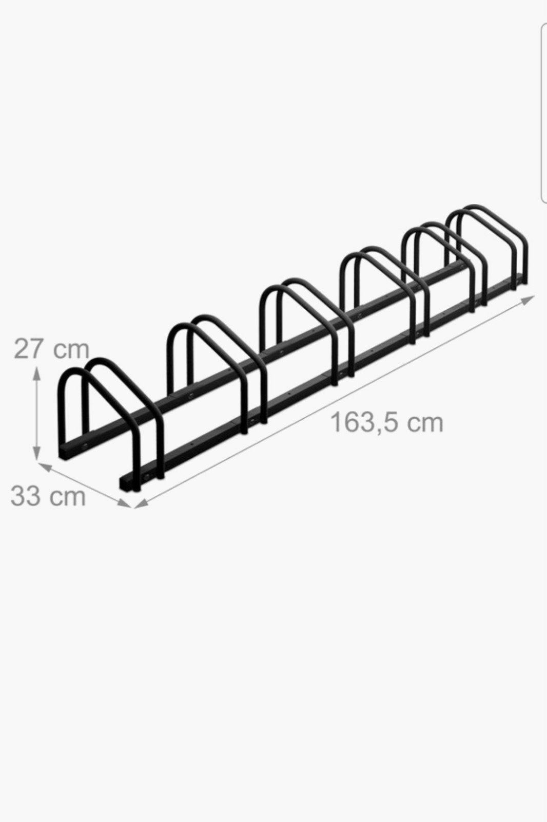 fietsenrek - voor 6 fietsen, Ophalen, Gebruikt