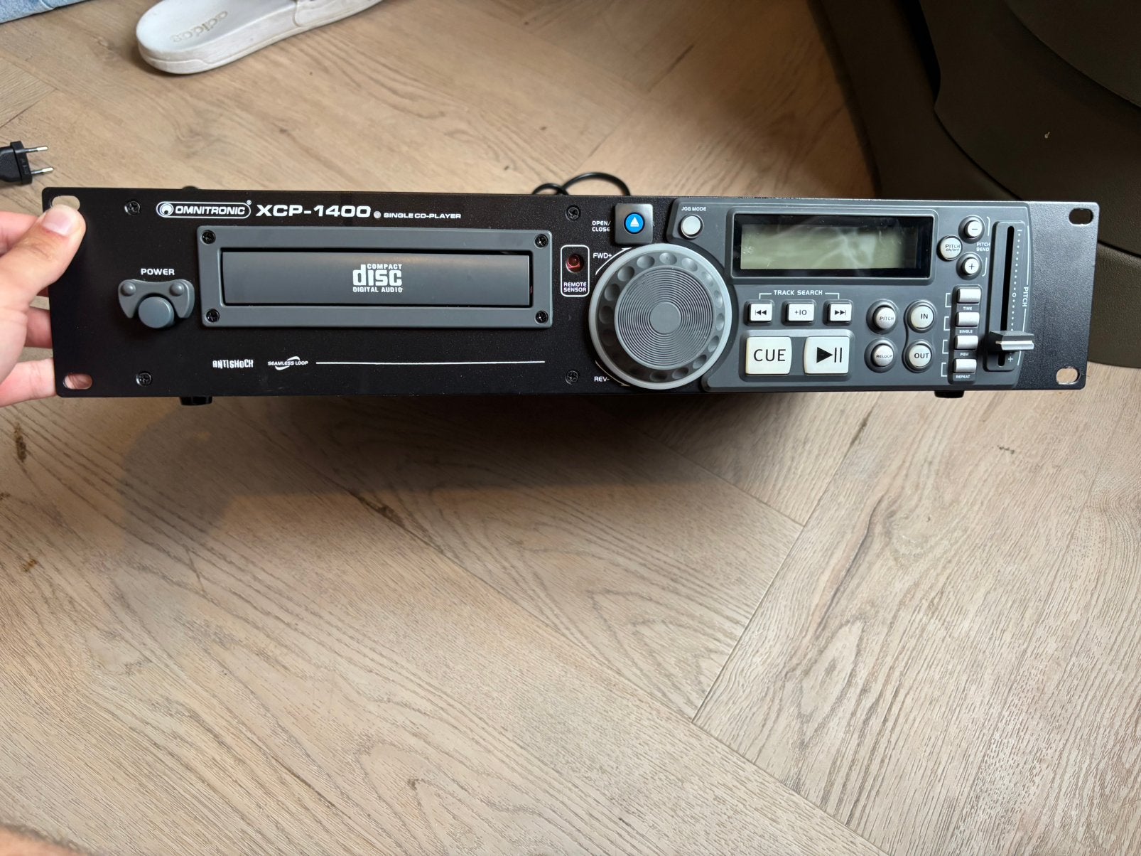 Omnitronic XCP-1400 19 inch CD-speler, Ophalen, Zo goed als nieuw, Overige merken