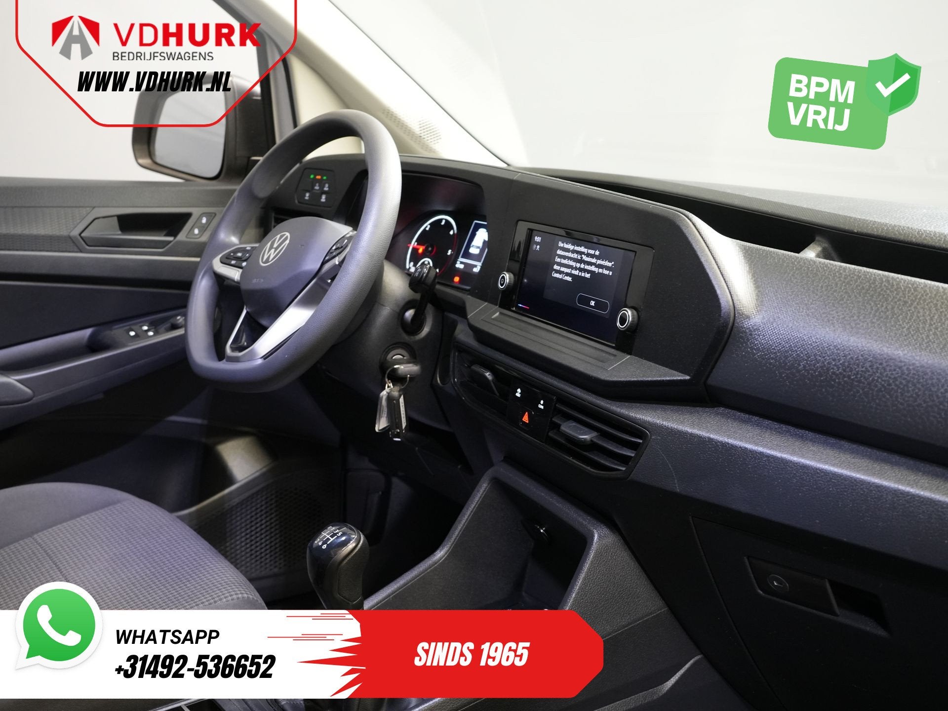 Volkswagen Caddy Cargo 2.0 TDI 100 pk Carplay/ Imperiaal/ Cr, Auto's, Voorwielaandrijving, Gebruikt, 4 cilinders, Volkswagen