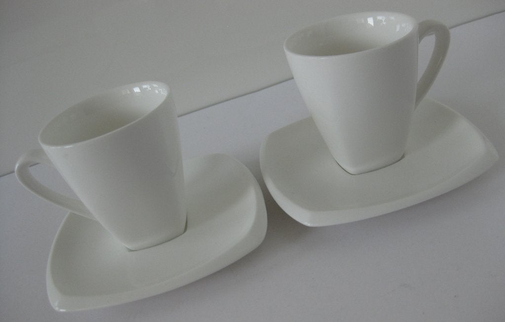 Maxwell & Williams Espresso Koffie Kop en Schotels 2 stuks, Nieuw, Ophalen of Verzenden, Overige stijlen, Kop(pen) en/of Schotel(s)